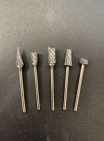 Cemented Carbide Rotary File Carpentry Milling Cutter Wood Carving