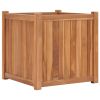 Raised Bed 19.7"x19.7"x19.7" Solid Wood Teak