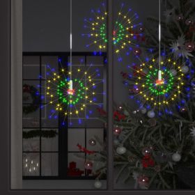 Outdoor Christmas Firecrack Lights 2pcs Multicolor 7.9" 280 LEDs