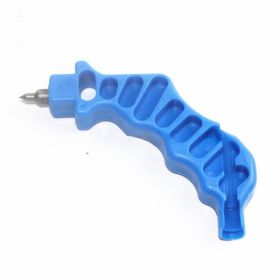 4mm Blue PE Pipe Puncher Pointed Head Drip Irrigator Drip Head Upside Down Floor Outlet Nozzle Tapper