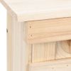 Sparrow House with 5 Rooms 26.8"x5.9"x8.3" Firwood