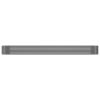 Garden Raised Bed Powder-coated Steel 155.9"x39.4"x14.2" Gray
