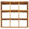 Herb Garden Raised Bed Solid Wood Acacia 23.6"x23.6"x5.9"