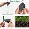 Christmas Pathway Lights Outdoor Decorations, Solar Christmas Tree Garden Decorative Stake Lights Waterproof Walkway Lights for gardens, backyards, la