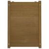 Garden Planter Honey Brown 39.4"x19.7"x27.6" Solid Wood Pine