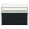 Greenhouse Anthracite 39.4"x39.4"x30.3" Galvanized Steel