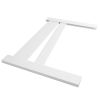 Fence Gate 4ft width Privacy Vinyl White