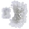 Globe String Lights Battery Powered Waterproof Decorative Fairy Lamp
