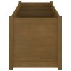 Garden Planter Honey Brown 59.1"x19.7"x19.7" Solid Wood Pine