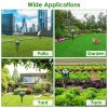 Solar Ultrasonic Animal Repeller with Flame Light USB Charge Motion Sensor Animal Repellent Chaser IP55 Waterproof Dog Raccoon Fox Skunk