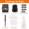 Automatic Solar Powered Drip Irrigation System Kit Rechargeable Plant Programmable Watering Timer Device Up to 15 Plants For Indoor Outdoor Patio Gard