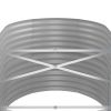 Garden Raised Bed Powder-coated Steel 59.8"x31.5"x26.8" Anthracite