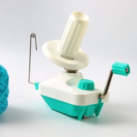Small Household Wool Winding Machine Table Simple Shake Cable Implement (Option: Blue-Custom)