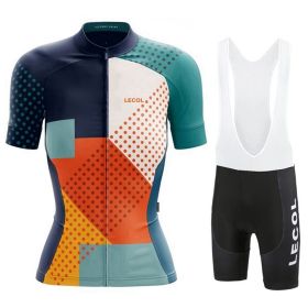 Summer Short-Sleeved Suspenders Cycling Jersey Suit Mountain Biking Road Team (Option: 11 Style-4XL)