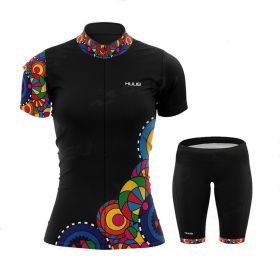 Cycling Short-Sleeved Cycling Coveralls Outdoor Sports Cycling Equipment Clothing Coveralls Customization (Option: 3 Style-XXS)