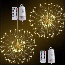Indoor Light String Outdoor Waterproof Christmas Decoration Light (Option: Warm White-7style)