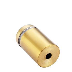 Stainless Steel Black Advertising Nail Glass Screw Mirror Nail White Glass Nail (Option: Gold-25mm-25mm)